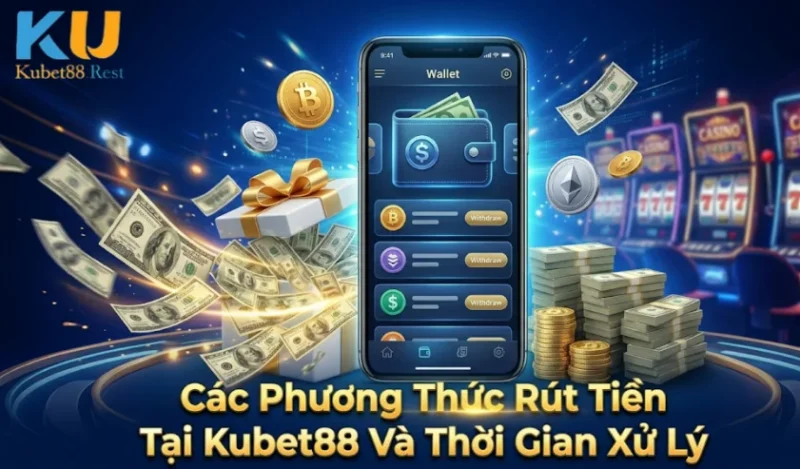 Các Phương Thức Rút Tiền Tại Kubet88 Và Thời Gian Xử Lý