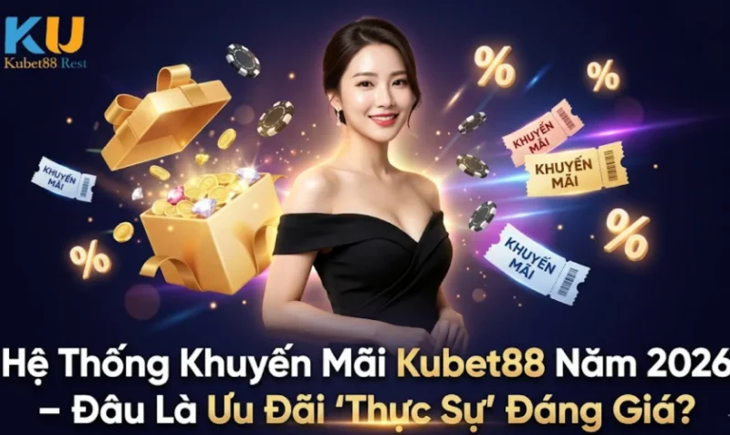 Hệ Thống Khuyến Mãi Kubet88 Năm 2026 - Đâu Là Ưu Đãi "Thực Sự" Đáng Giá?