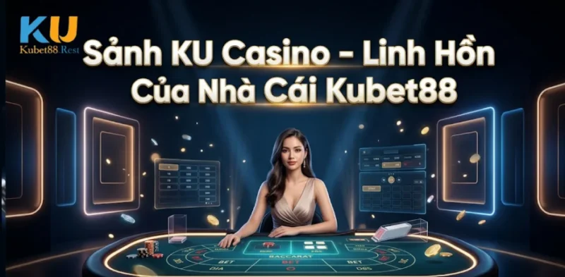 Sảnh KU Casino - Linh Hồn Của Nhà Cái Kubet88