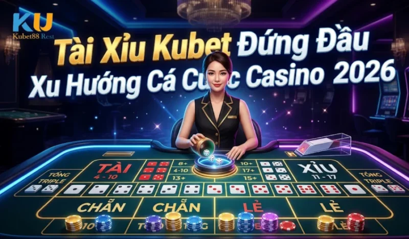 Tài Xỉu Kubet Đứng Đầu Xu Hướng Cá Cược Casino 2026
