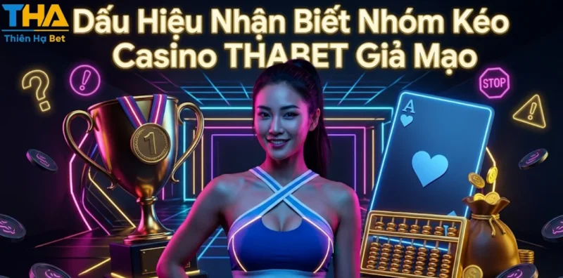 Dấu Hiệu Nhận Biết Nhóm Kéo Casino THABET Giả Mạo