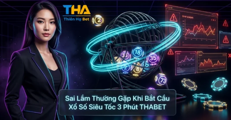 Sai Lầm Thường Gặp Khi Bắt Cầu Xổ Số Siêu Tốc 3 Phút THABET