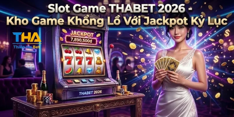 Slot Game THABET 2026 - Kho Game Khổng Lồ Với Jackpot Kỷ Lục