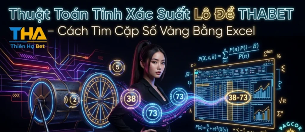 Thuật Toán Tính Xác Suất Lô Đề THABET – Cách Tìm Cặp Số Vàng Bằng Excel