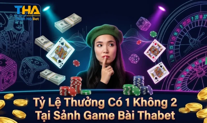 Tỷ Lệ Thưởng Có 1 Không 2 Tại Sảnh Game Bài Thabet
