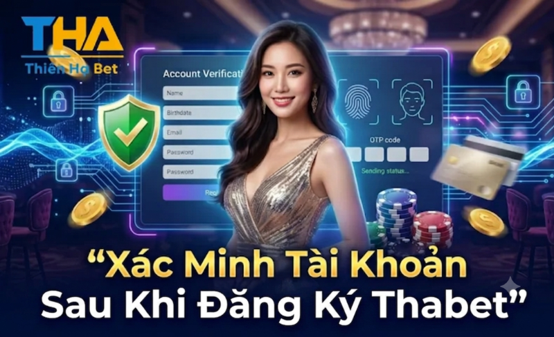 Xác Minh Tài Khoản Sau Khi Đăng Ký Thabet77.asia