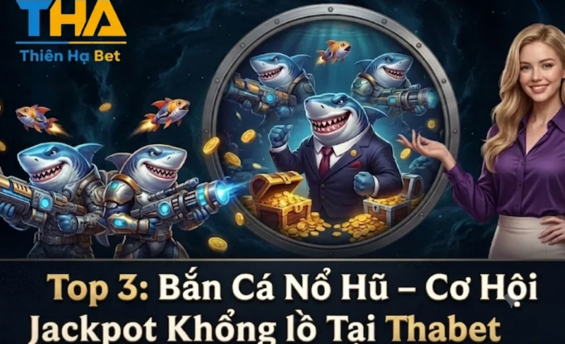 Top 3: Bắn Cá Nổ Hũ - Cơ Hội Jackpot Khổng Lồ Tại Thabet77.asia
