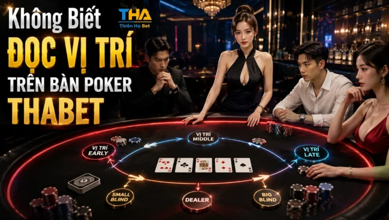 Không Biết Đọc Vị Trí Trên Bàn Poker Thabet